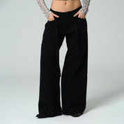 JEAN WIDE LEG TALLE ALTO POLAR