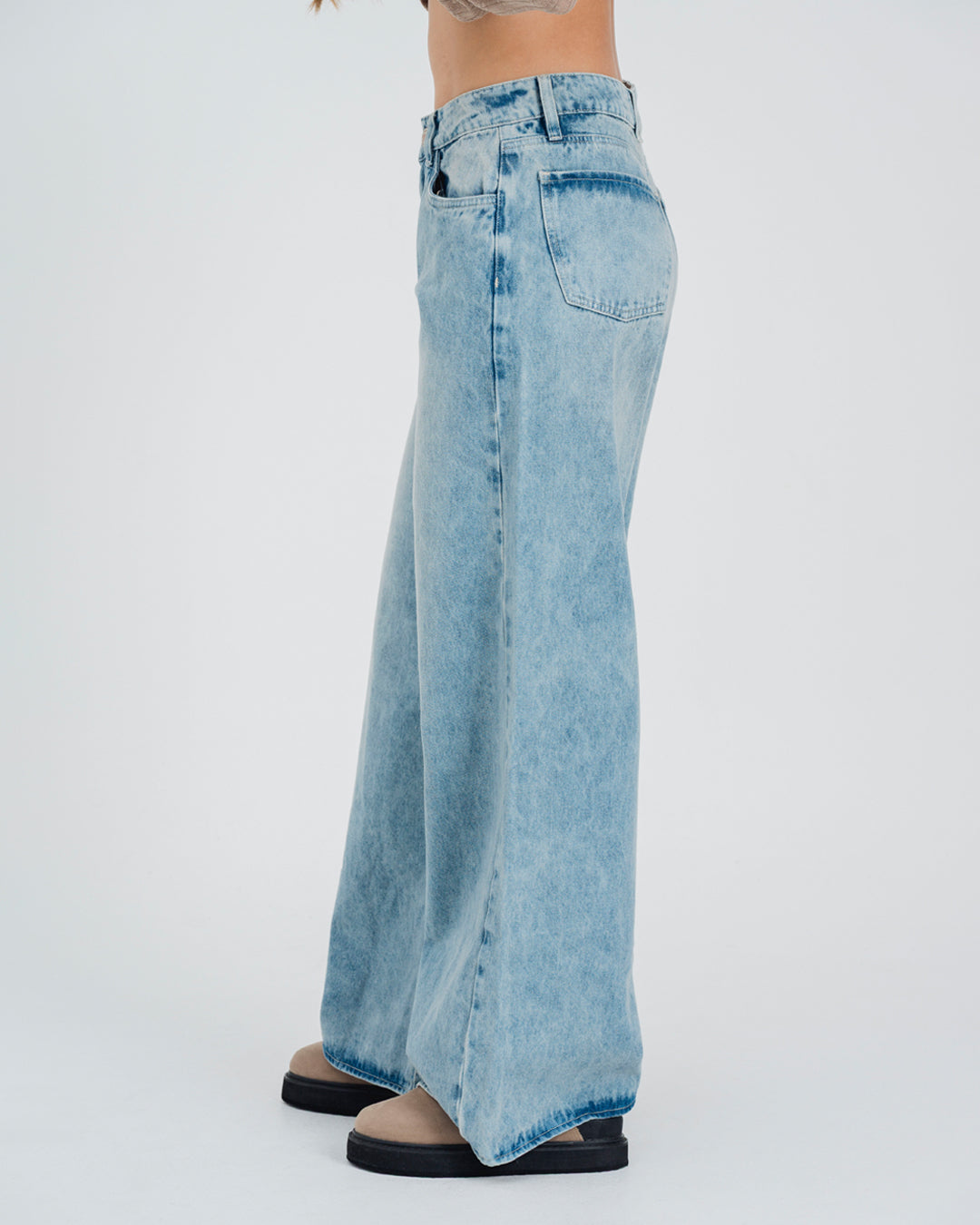 JEAN WIDE LEG TALLE ALTO DATE