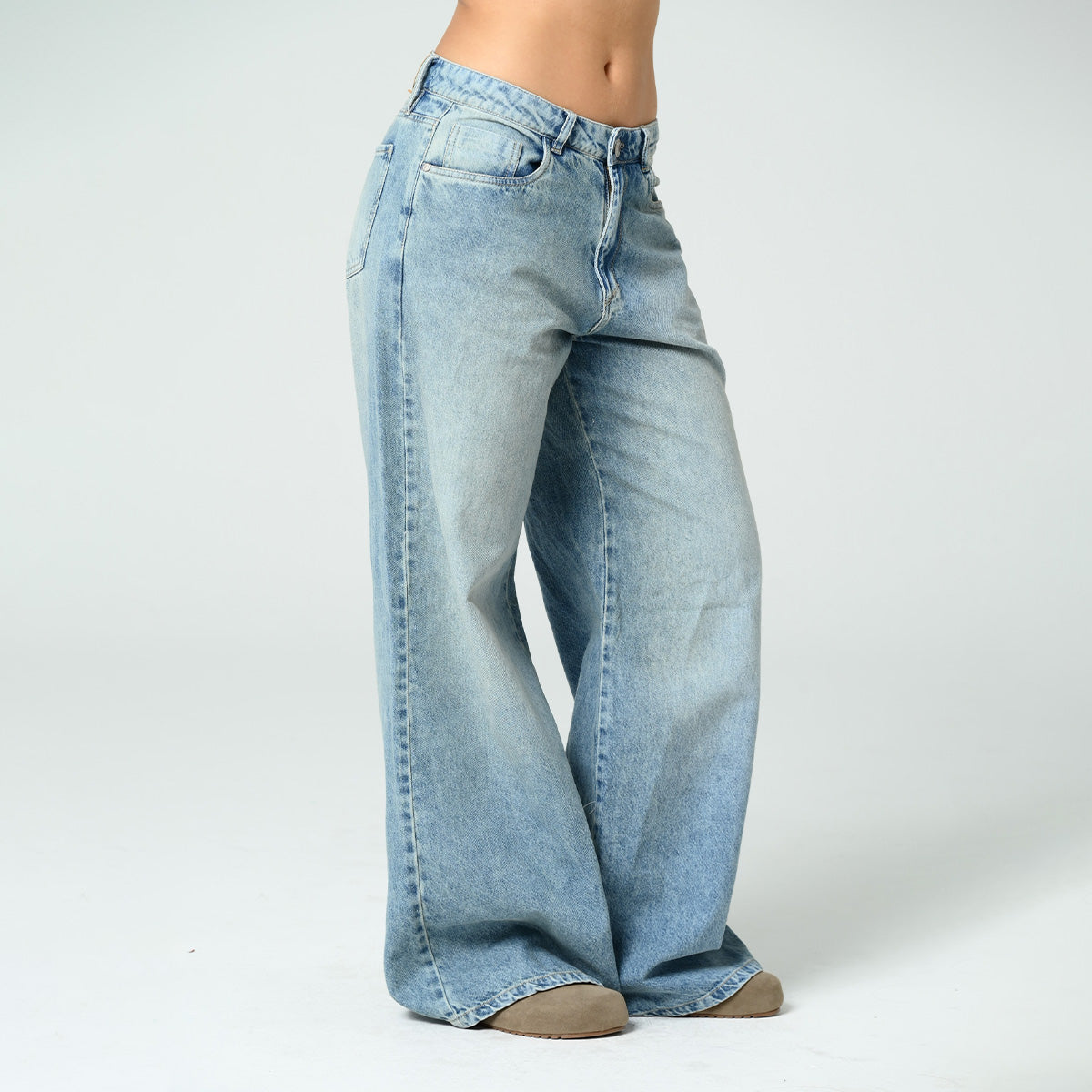 JEAN WIDE LEG TALLE ALTO DATE