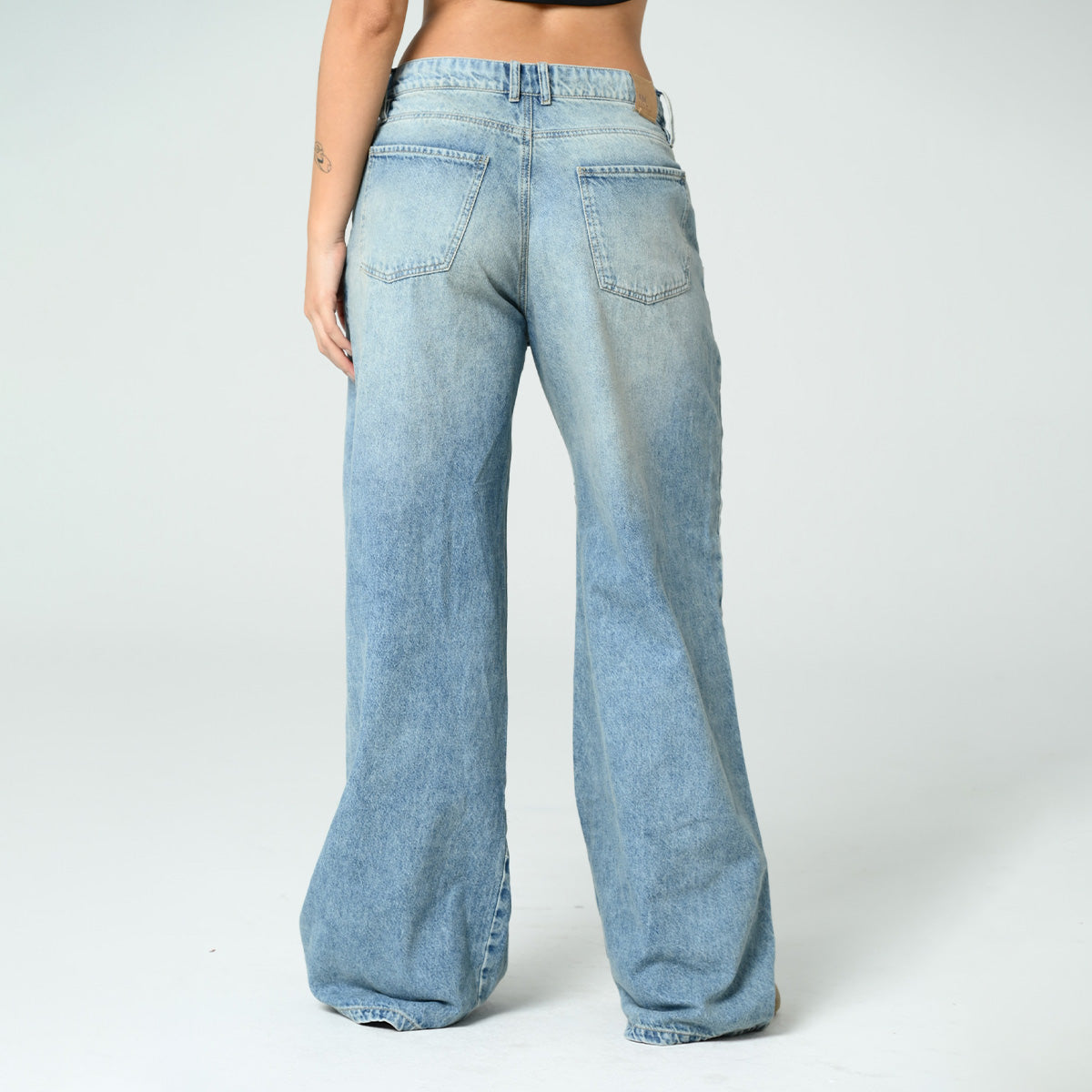 JEAN WIDE LEG TALLE ALTO DATE