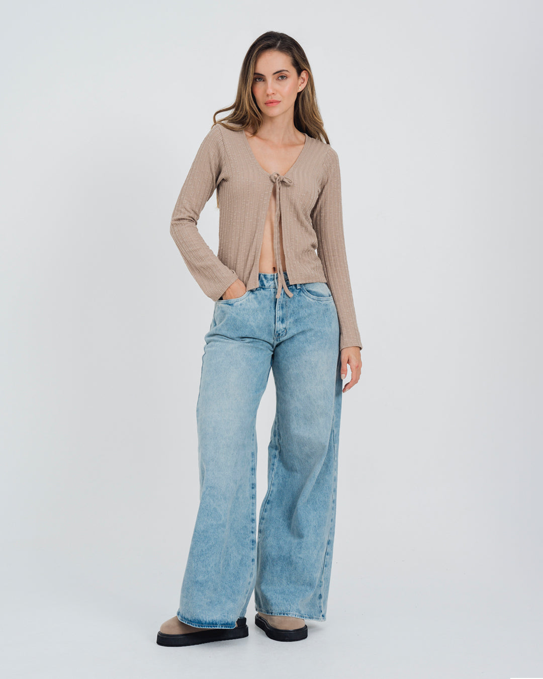 JEAN WIDE LEG TALLE ALTO DATE