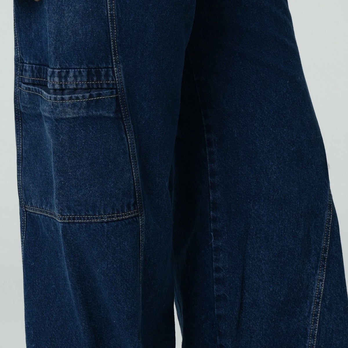 JEAN WIDE LEG TALLE ALTO LUCO