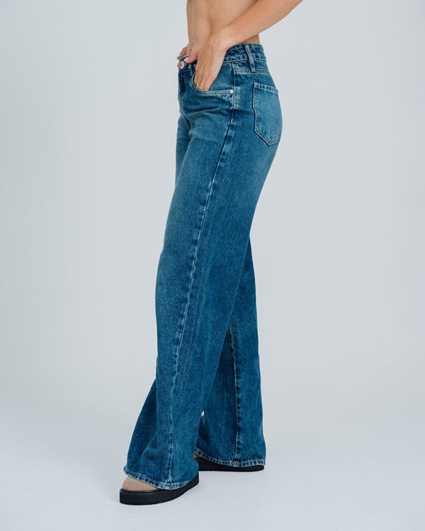 JEAN WIDE LEG TALLE ALTO KALOR