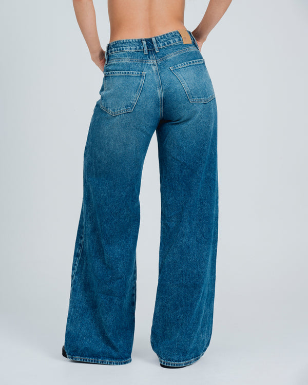 JEAN WIDE LEG TALLE ALTO KALOR