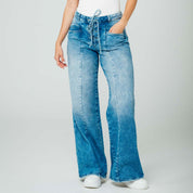 JEAN WIDE LEG TALLE ALTO MAROL