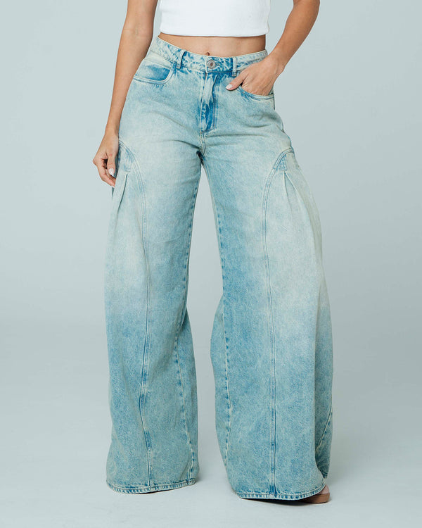 JEAN WIDE LEG TALLE ALTO HAILO