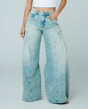 JEAN WIDE LEG TALLE ALTO HAILO