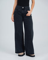 JEAN WIDE LEG TALLE ALTO BRUN