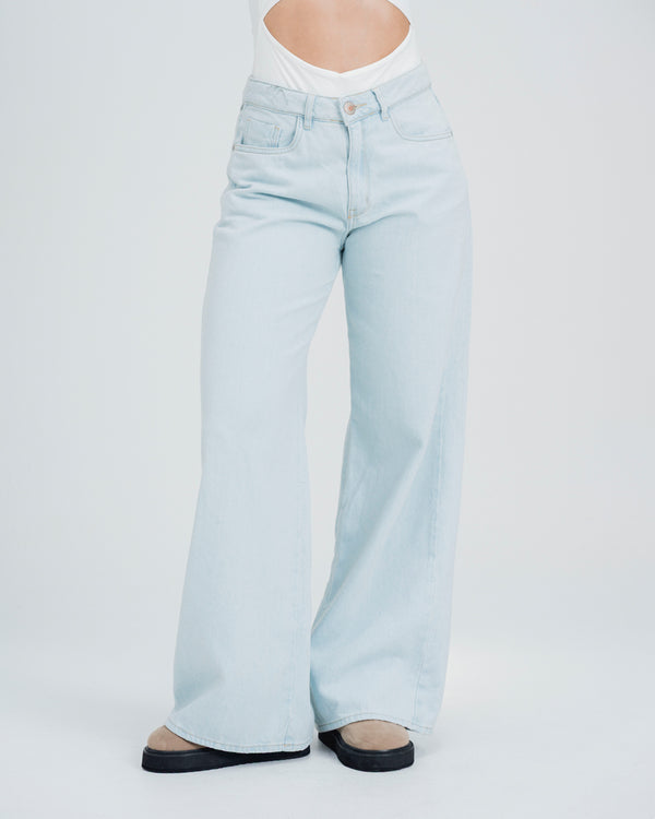 JEAN WIDE LEG TALLE ALTO NICO