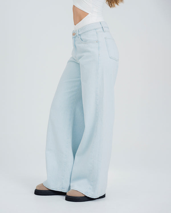 JEAN WIDE LEG TALLE ALTO NICO