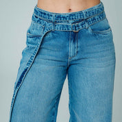 JEAN WIDE LEG TALLE ALTO BOTTI