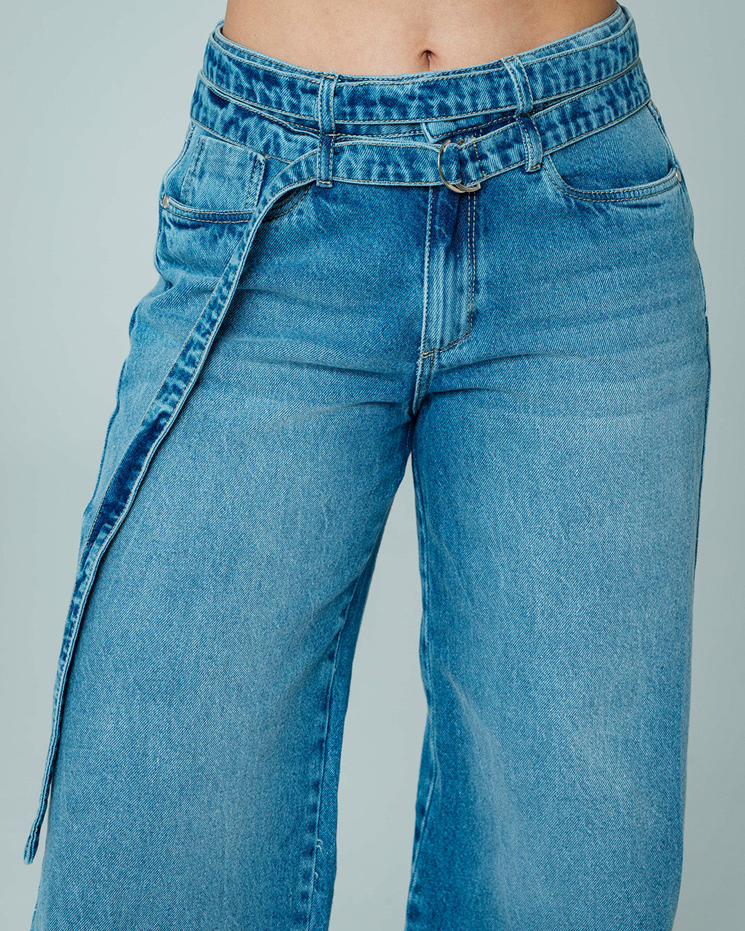 JEAN WIDE LEG TALLE ALTO BOTTI