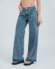 JEAN WIDE LEG TALLE ALTO HAZEL