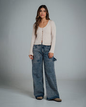 JEAN WIDE LEG TALLE ALTO HAZEL