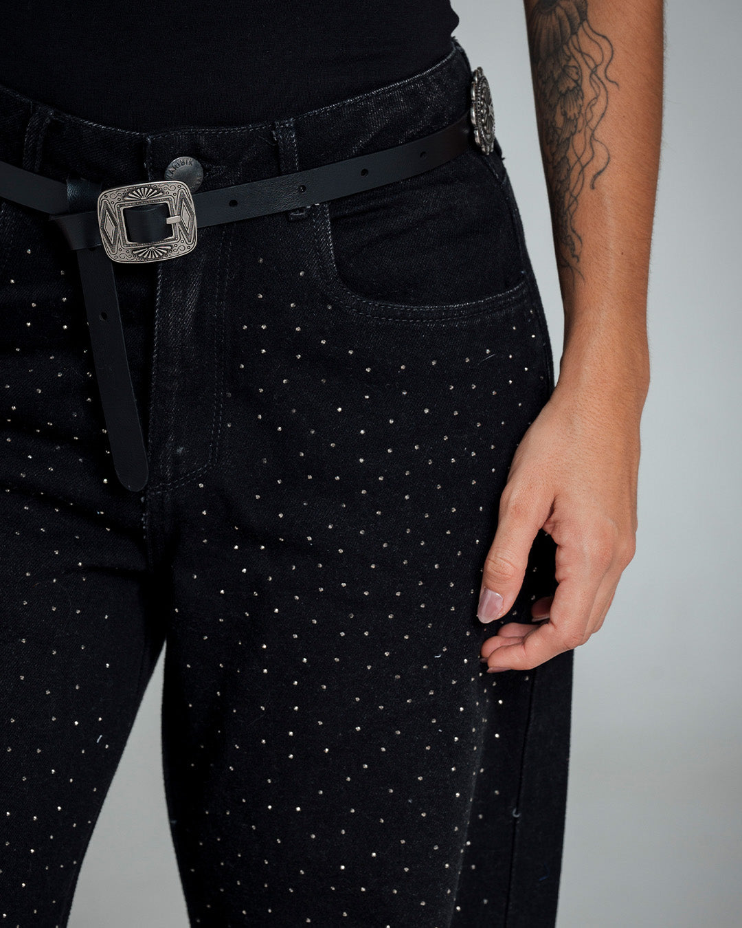 JEAN WIDE LEG TALLE ALTO ELCLU