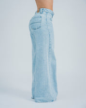 JEAN WIDE LEG TALLE ALTO ARAN