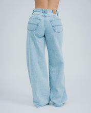 JEAN WIDE LEG TALLE ALTO ARAN