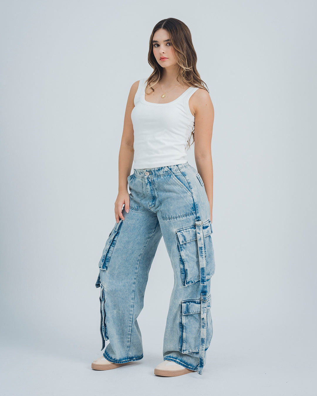 JEAN DADFIT TALLE MEDIO BRIELLA