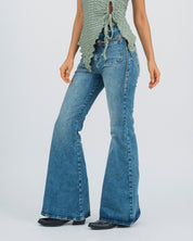 JEAN FLARE TALLE ALTO JULIO