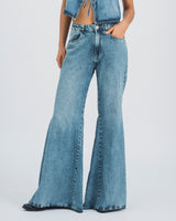 JEAN FLARE TALLE ALTO BRUMARIO