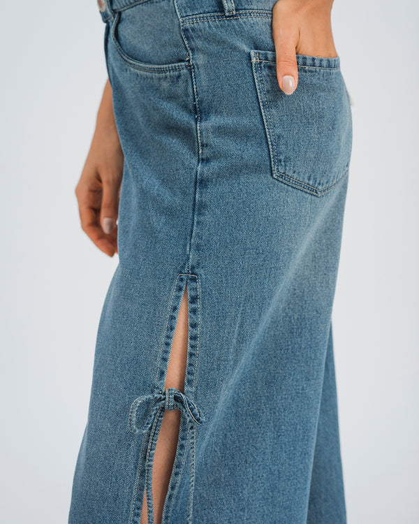 JEAN WIDE LEG TALLE ALTO AURIS