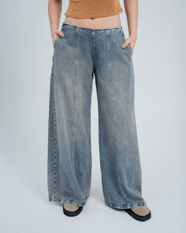 JEAN WIDE LEG TALLE ALTO ZOE