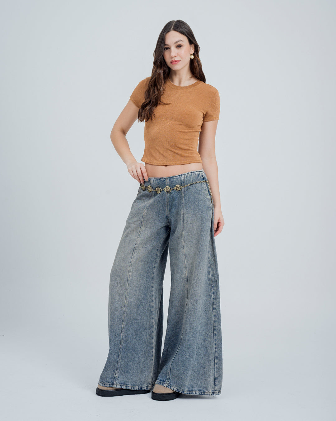 JEAN WIDE LEG TALLE ALTO ZOE