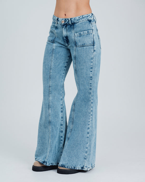 JEAN FLARE TALLE MEDIO HILA