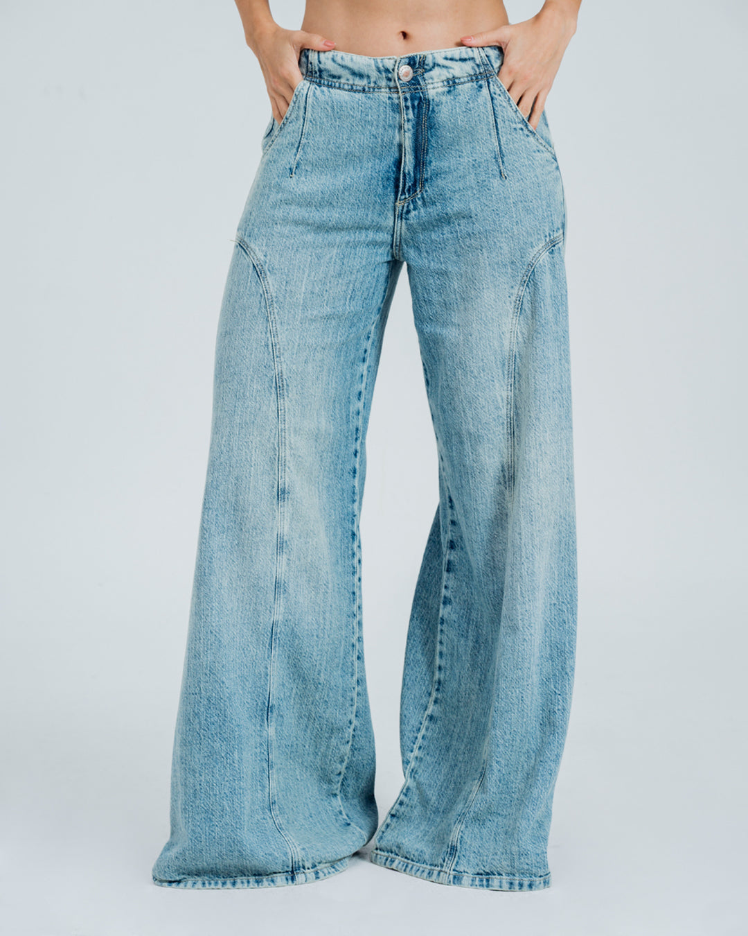 JEAN WIDE LEG TALLE ALTO OLIVER