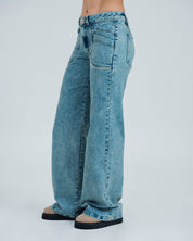 JEAN WIDE LEG TALLE ALTO CLOE