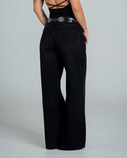 JEAN WIDE LEG TALLE ALTO ELIA