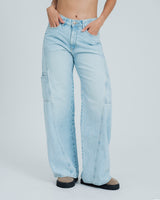 JEAN WIDE LEG TALLE ALTO MAREI