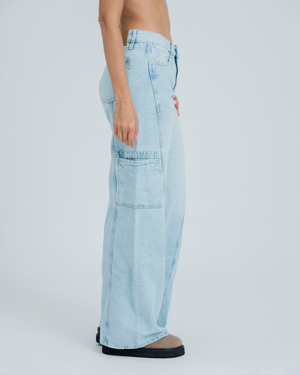 JEAN WIDE LEG TALLE ALTO MAREI