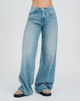 JEAN WIDE LEG TALLE ALTO VIRI