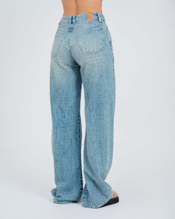 JEAN WIDE LEG TALLE ALTO VIRI