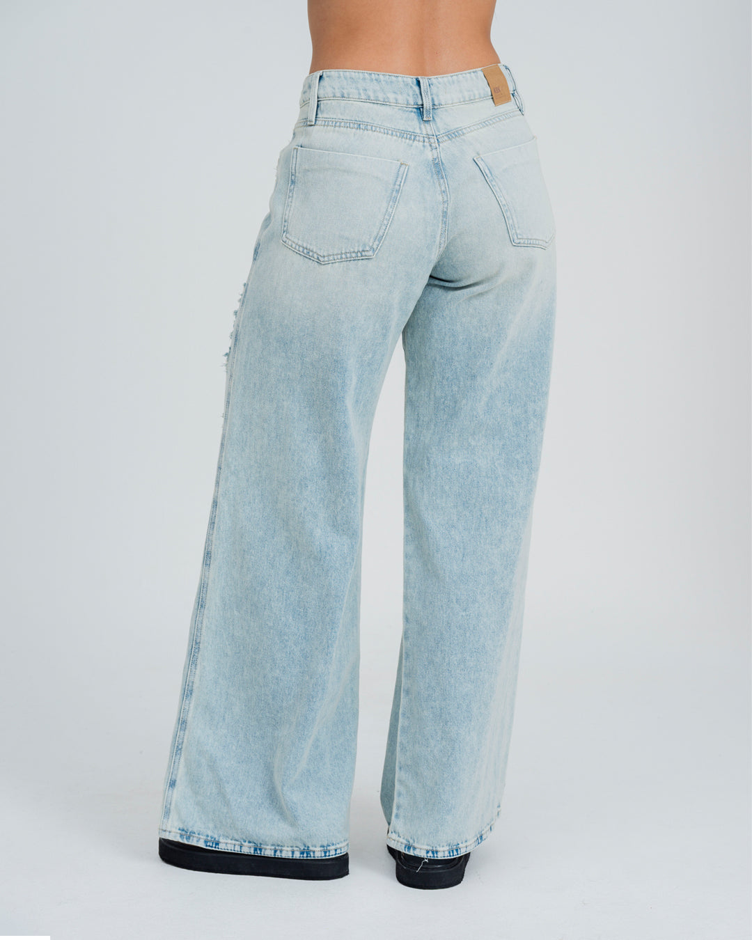 JEAN WIDE LEG TALLE ALTO ELY