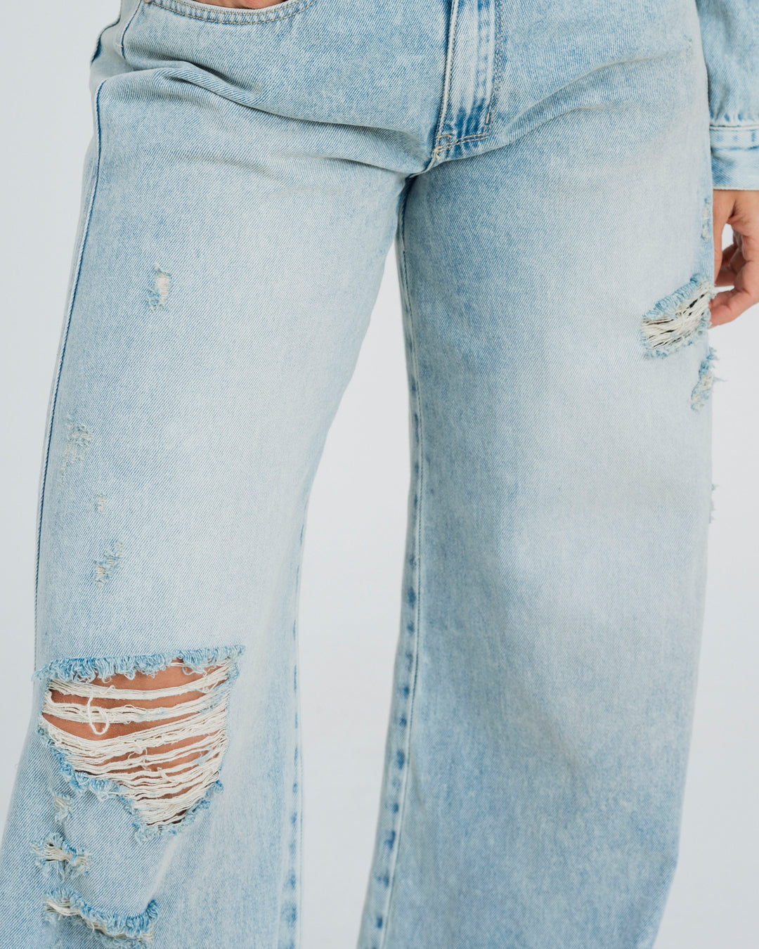 JEAN WIDE LEG TALLE ALTO ELY