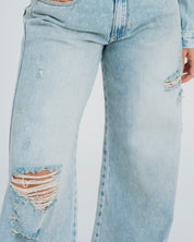 JEAN WIDE LEG TALLE ALTO ELY