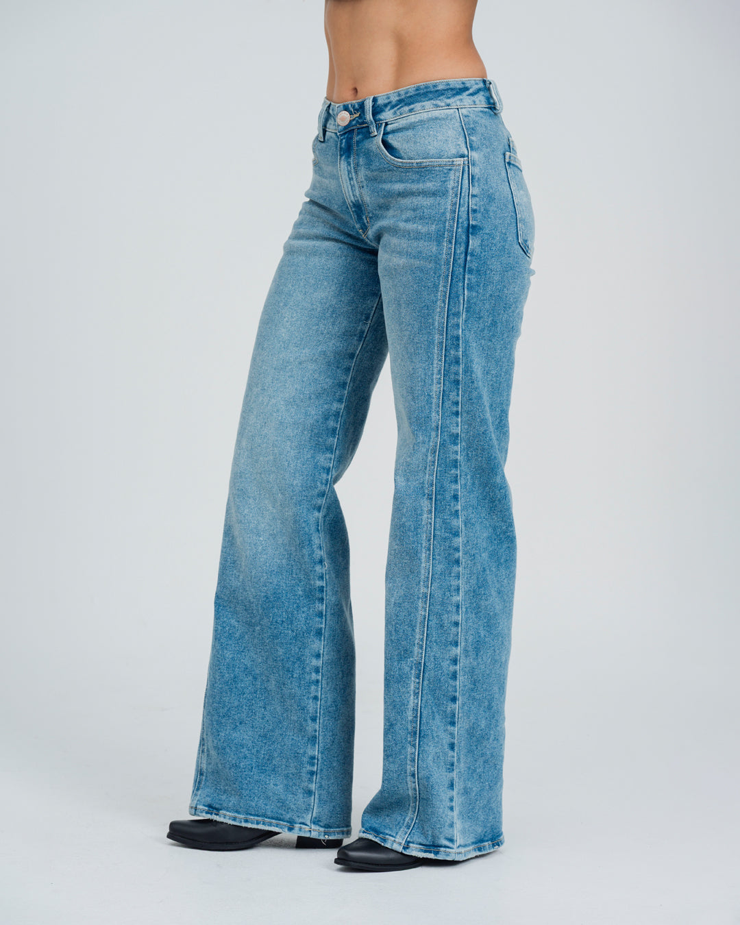 JEAN WIDE LEG TALLE ALTO RIUYI