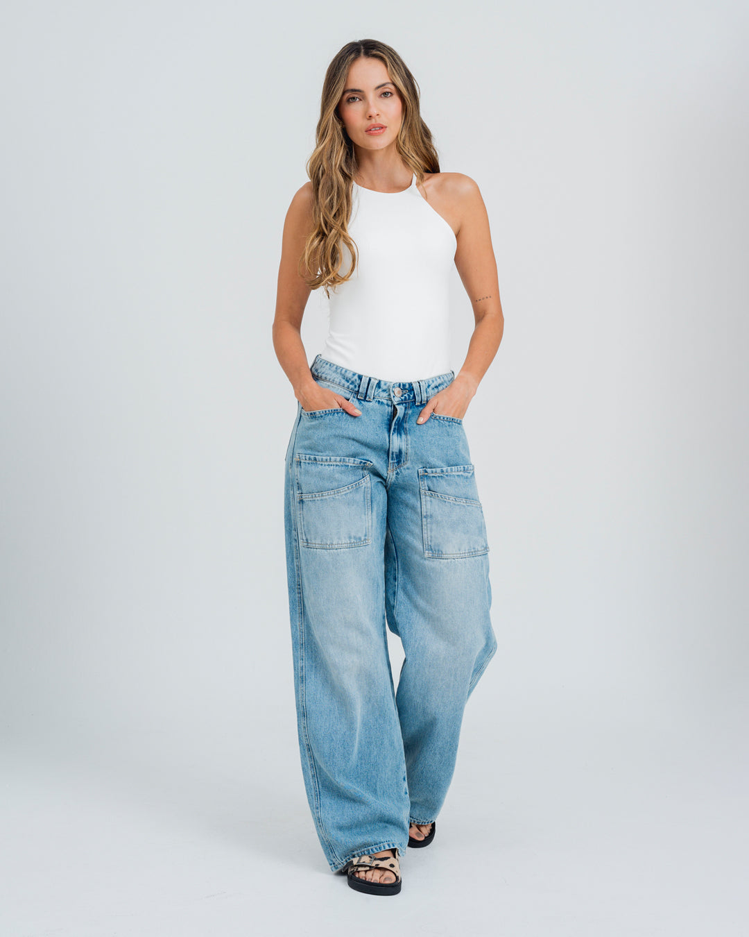 JEAN DADFIT TALLE MEDIO WEEK