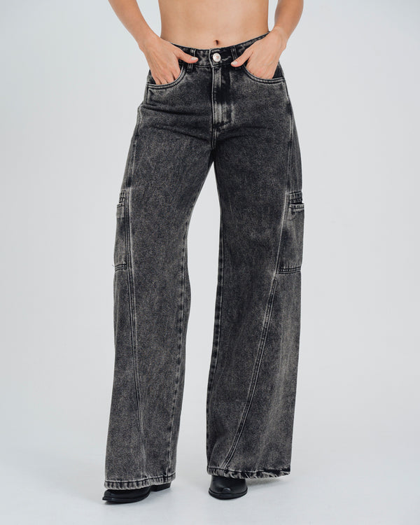 JEAN WIDE LEG TALLE ALTO MADI