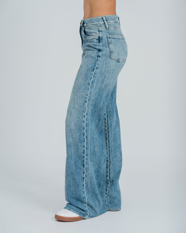 JEAN WIDE LEG TALLE ALTO RISORT