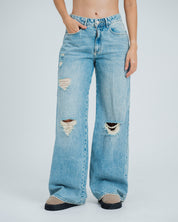 JEAN WIDE LEG TALLE ALTO METH