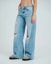 JEAN WIDE LEG TALLE ALTO METH