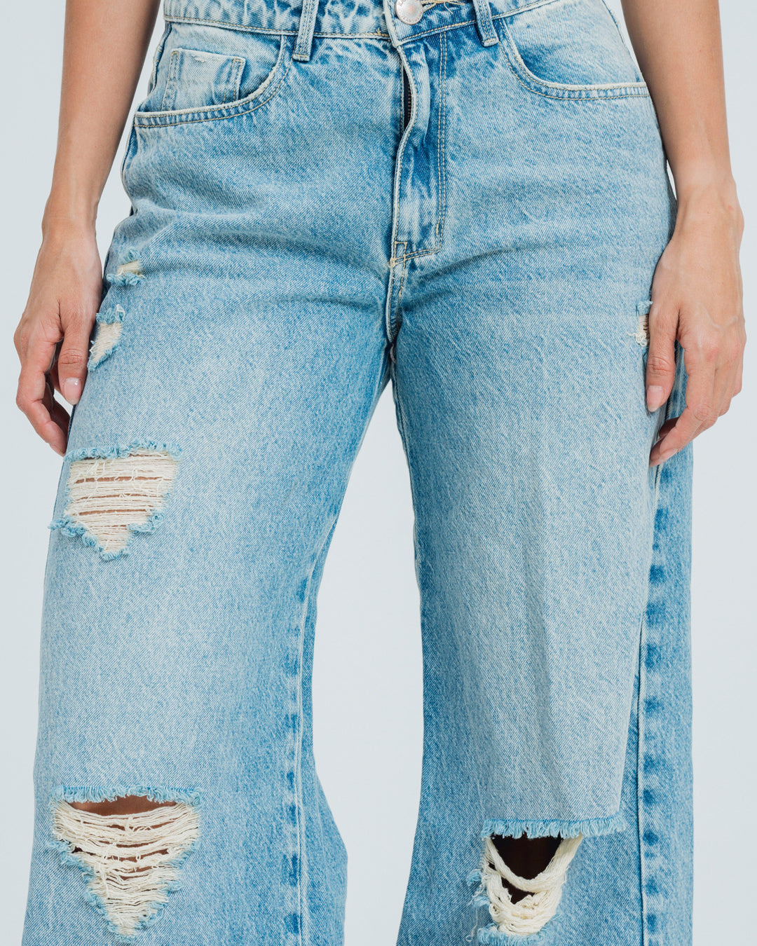 JEAN WIDE LEG TALLE ALTO METH