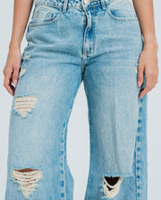 JEAN WIDE LEG TALLE ALTO METH