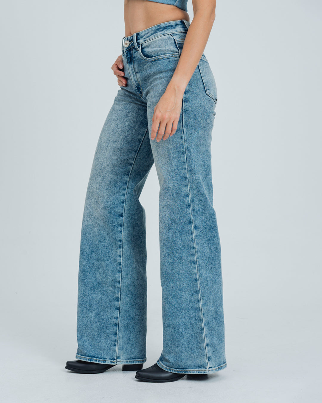 JEAN WIDE LEG TALLE ALTO JACE