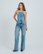 JEAN WIDE LEG TALLE ALTO JACE