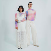 BLUSA AJUSTADA LARGO MEDIO MANGA LARGA N