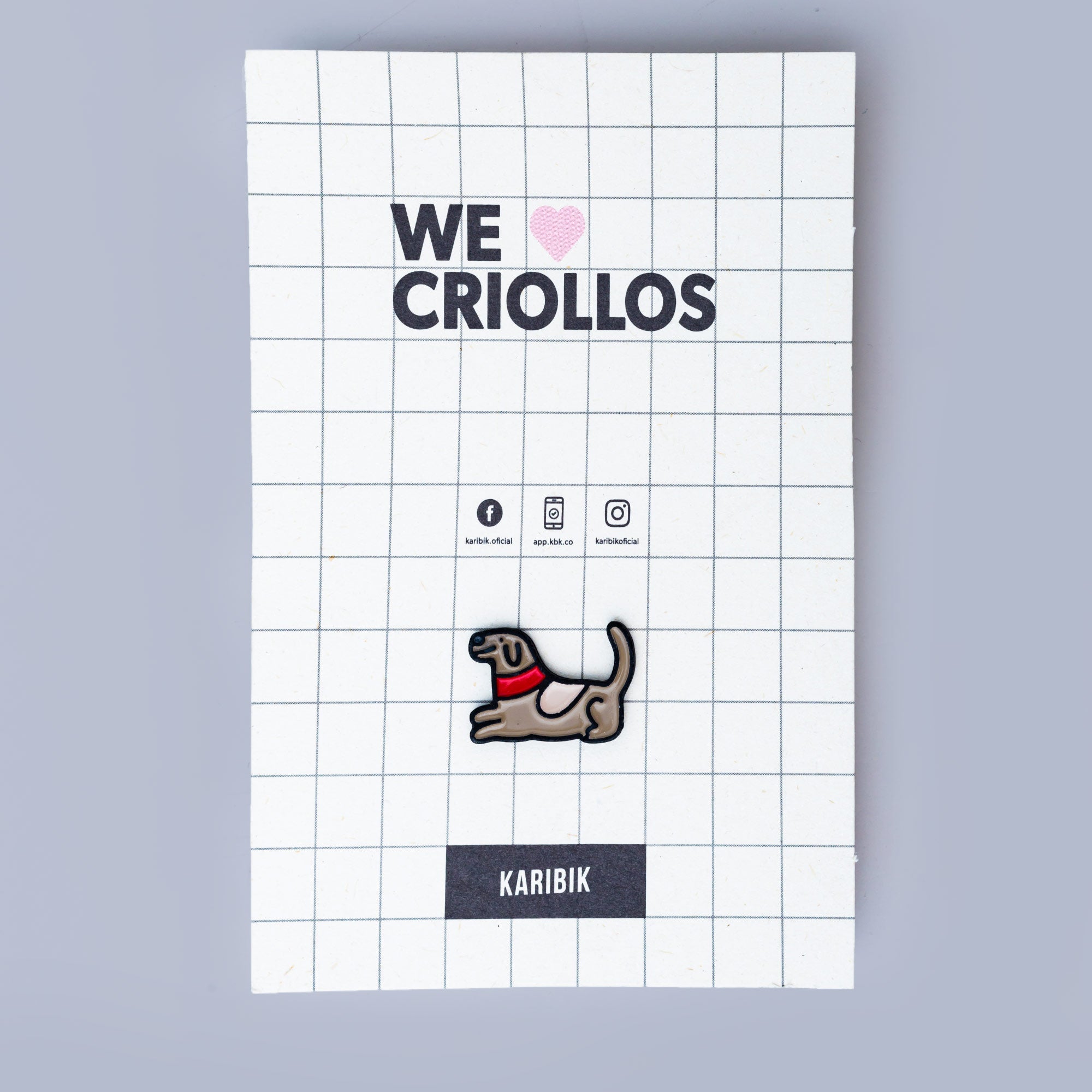 PIN WE LOVE CRIOLLOS